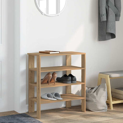 Kenkäteline käsityöläinen tammi 61x32x70 cm tekninen puu