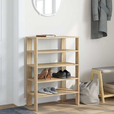 Kenkäteline sonoma-tammi 61x32x87,5 cm tekninen puu