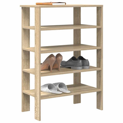 Kenkäteline sonoma-tammi 61x32x87,5 cm tekninen puu
