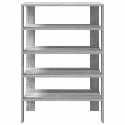 Kenkäteline harmaa Sonoma 61x32x87,5 cm tekninen puu