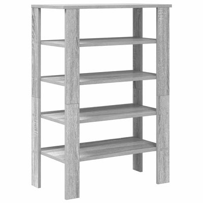 Kenkäteline harmaa Sonoma 61x32x87,5 cm tekninen puu