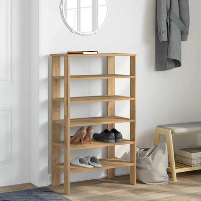 Kenkäteline käsityöläinen tammi 61x32x105 cm tekninen puu