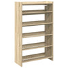 kenkäteline Sonoma Oak 60x25x100 cm Engineered Wood