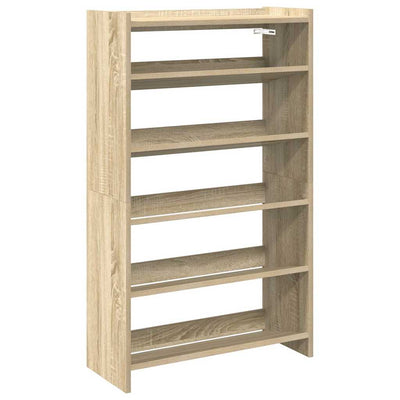 kenkäteline Sonoma Oak 60x25x100 cm Engineered Wood