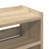 kenkäteline Sonoma Oak 60x25x100 cm Engineered Wood