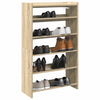 kenkäteline Sonoma Oak 60x25x100 cm Engineered Wood