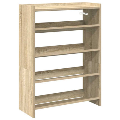 Kenkäteline Sonoma-tammi 60x25x81 cm tekninen puu