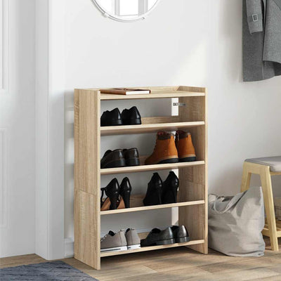 Kenkäteline Sonoma-tammi 60x25x81 cm tekninen puu