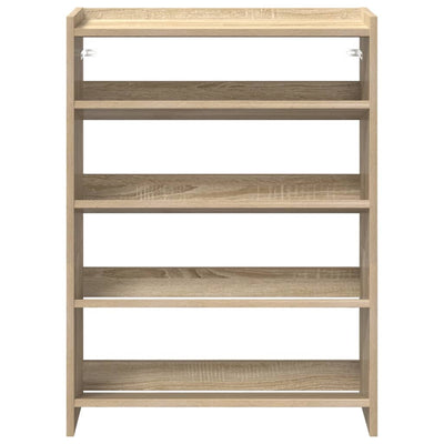 Kenkäteline Sonoma-tammi 60x25x81 cm tekninen puu