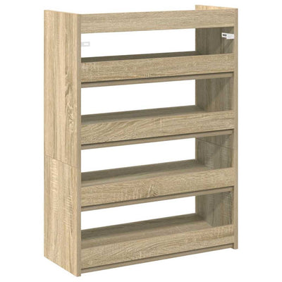 Kenkäteline Sonoma-tammi 60x25x81 cm tekninen puu
