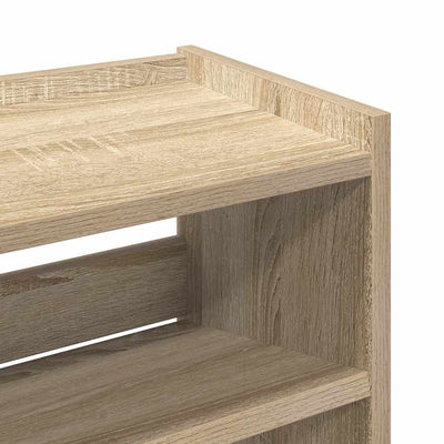 Kenkäteline Sonoma-tammi 60x25x81 cm tekninen puu