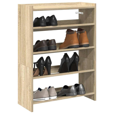 Kenkäteline Sonoma-tammi 60x25x81 cm tekninen puu