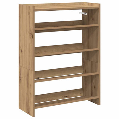 Kenkäteline artesaani tammi 60x25x81 cm tekninen puu