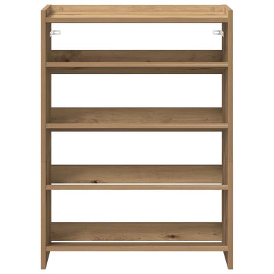 Kenkäteline artesaani tammi 60x25x81 cm tekninen puu