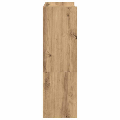 Kenkäteline artesaani tammi 60x25x81 cm tekninen puu