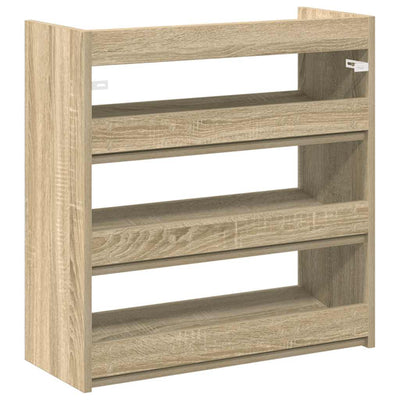 Kenkäteline Sonoma-tammi 60x25x62 cm tekninen puu