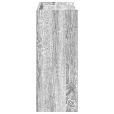 Kenkäteline harmaa Sonoma 60x25x62 cm tekninen puu