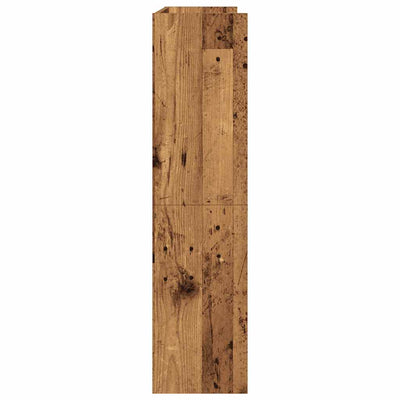 Kenkäteline vanhaa puuta 80x25x100 cm tekninen puu
