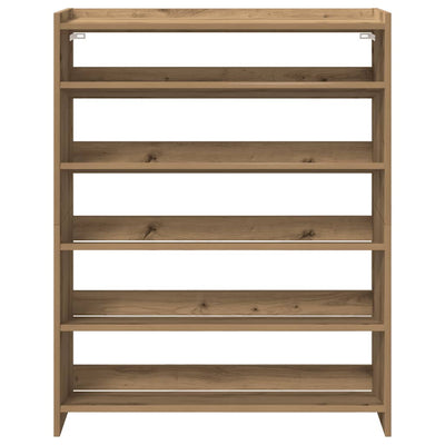Kenkäteline käsityöläinen tammi 80x25x100 cm tekninen puu