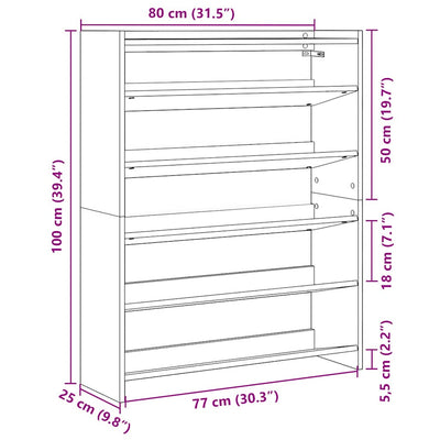 Kenkäteline käsityöläinen tammi 80x25x100 cm tekninen puu