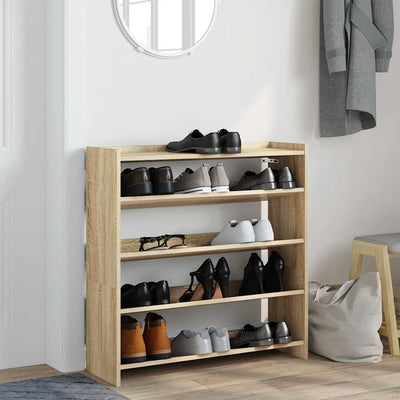 Kenkäteline Sonoma-tammi 80x25x81 cm tekninen puu