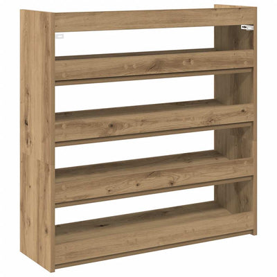 Kenkäteline artesaani tammi 80x25x81 cm tekninen puu
