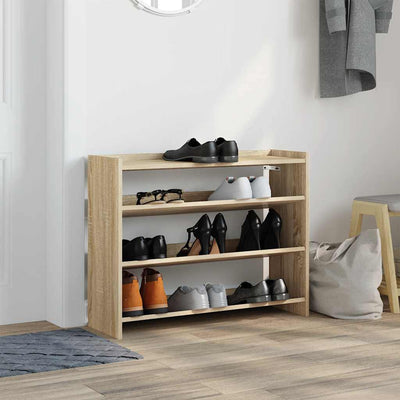 Kenkäteline Sonoma-tammi 80x25x62 cm tekninen puu