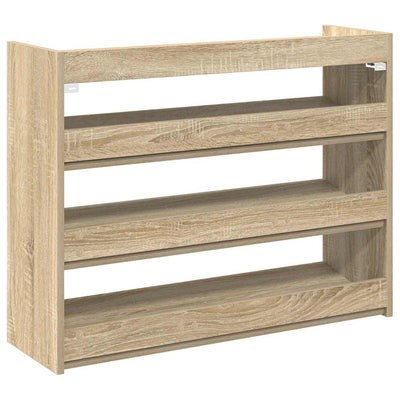Kenkäteline Sonoma-tammi 80x25x62 cm tekninen puu