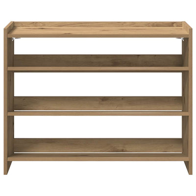 Kenkäteline artesaani tammi 80x25x62 cm tekninen puu