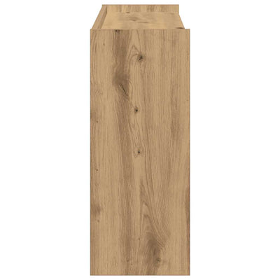 Kenkäteline artesaani tammi 80x25x62 cm tekninen puu