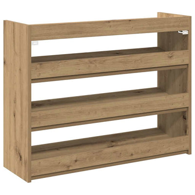 Kenkäteline artesaani tammi 80x25x62 cm tekninen puu