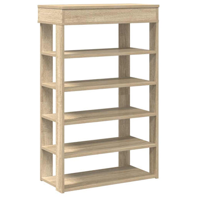 Kenkäteline Sonoma Oak 60x30x98 cm Engineered Wood