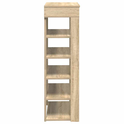 Kenkäteline Sonoma Oak 60x30x98 cm Engineered Wood