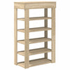 Kenkäteline Sonoma Oak 60x30x98 cm Engineered Wood