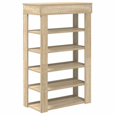 Kenkäteline Sonoma Oak 60x30x98 cm Engineered Wood