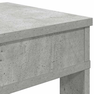 Kenkäteline betoninharmaa 60x30x98 cm tekninen puu