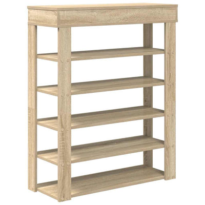 Kenkäteline Sonoma-tammi 80x30x98 cm tekninen puu