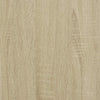 seinähylly laatikoilla Sonoma tammi 60x28x15 cm tekninen puu