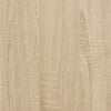 Seinähylly laatikoilla Sonoma-tammi 80x34x17 cm tekninen puu