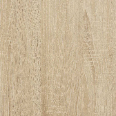 Seinähylly laatikoilla Sonoma-tammi 80x34x17 cm tekninen puu
