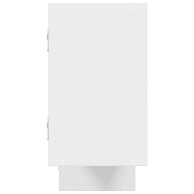 Seinäkuutiohylly 5 lokeroa valkoinen tekninen puu