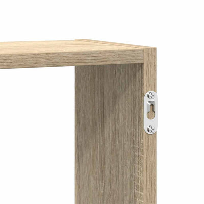 Sonoma oak wall cube hylly Heretiu (5 lokeroa engineered wood)