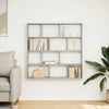 Wall Cube Hylly 12 lokeroa Harmaa Sonoma Engineered Wood