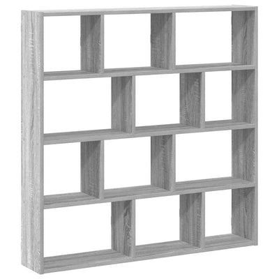 Wall Cube Hylly 12 lokeroa Harmaa Sonoma Engineered Wood