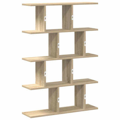Sonoma oak wall cube hylly Nada (12 lokeroa engineered wood)