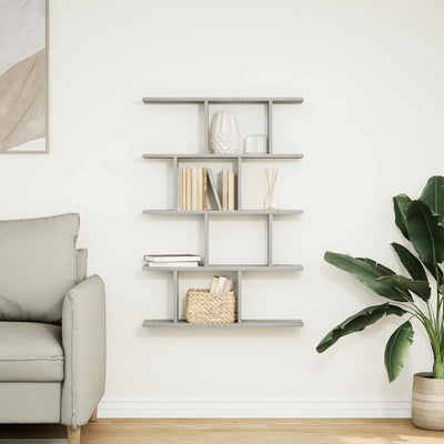 Wall Cube Hylly 12 lokeroa Harmaa Sonoma Engineered Wood