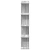 Wall Cube Hylly 12 lokeroa Harmaa Sonoma Engineered Wood
