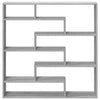 Wall Cube Hylly 7 lokeroa Harmaa Sonoma Engineered Wood
