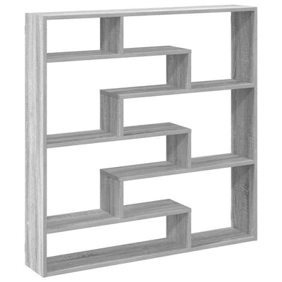 Wall Cube Hylly 7 lokeroa Harmaa Sonoma Engineered Wood