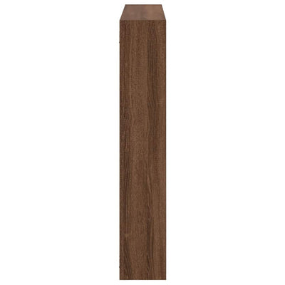 Wall Cube Hylly 7 lokeroa Ruskea Tammi Engineered Wood